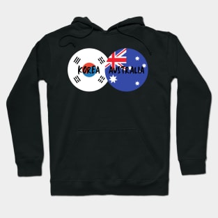 Korean Australian - Korea, Australia Hoodie